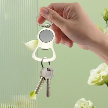 Brelok z otwieraczem do butelek Kreatywna wisząca dekoracja Przenośny 3,5 cm x 6,4 cm