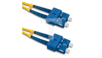 Qoltec Patchcord światłowodowy SC/UPC - SC/UPC Singlemode 9/125 G652D Dup