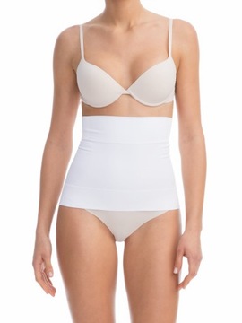 Modelujący pas z mikrofibry FarmaCell - Art. 605 ROZMIAR 2XL BIAŁY