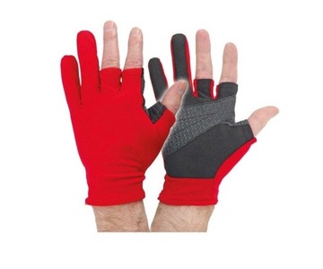 KONGER RĘKAWICE RED 3 CUT ROZMIAR UNIWERSALNY CZERWONE