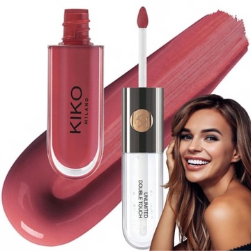 KIKO MILANO Unlimited Double pomadka 104 Sangria