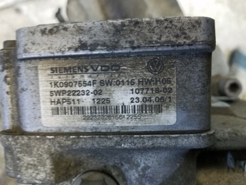 HALDEX DIFER NÁPRAVA ZADNÍ AUDI A3 8P 2.0 TFSI 1K0907554F