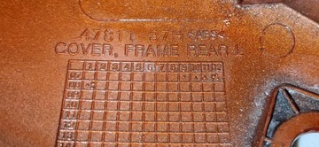 SUZUKI GSX-R gsxr gsx r 600 750 K8 K9 L0 ЗАДНЯЯ крышка обтекателя СЛЕВА