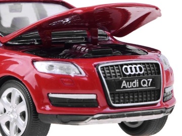СПОРТИВНЫЙ АВТОМОБИЛЬ ВНЕДОРОЖНИК АВТО АВТО AUDI Q7 СВЕТ ЗВУК МЕТАЛЛ МОДЕЛЬ 1:32