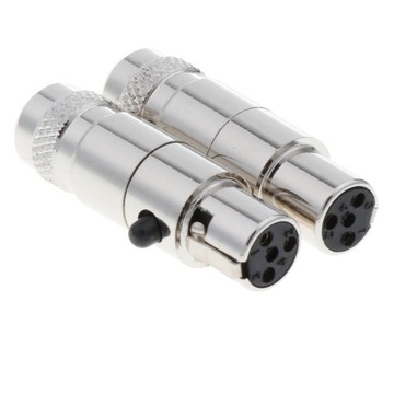 2 . 4-контактная розетка Mini XLR с
