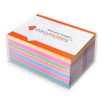 7x Karteczki elektrostatyczne 10x7 Easy.Notes