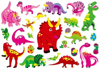 TATUAŻE ZMYWALNE DLA DZIECI DINOZAURY DINO CG209