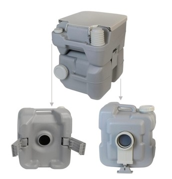 Походный туристический туалет 20 л плюс набор жидкостей