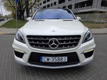 Mercedes Klasa M W166 Off-roader AMG 63 AMG 4MATIC 525KM 2014 MERCEDES ML 63 AMG 4MATIC, V8 5.5l benzyna 525KM * Zadbany * 155,312km, zdjęcie 1