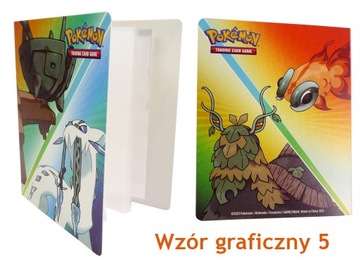 Оригинальный мини-карманный АЛЬБОМ для карточек POKEMON - РАЗЛИЧНЫЕ УЗОРЫ НА ВЫБОР