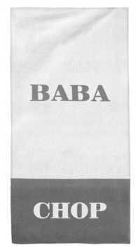 RĘCZNIK PLAŻOWY 80x160 BABA CHOP PREZENT