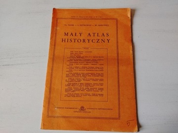 KSIĄŻKA Mały atlas historyczny Praca zbiorowa