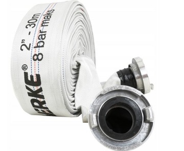 ПОЖАРНЫЙ ШЛАНГ С ПЕРЕТЕКОЙ ДЛЯ ГРЯЗНОЙ ВОДЫ Септик 2 ДЮЙМА, 30 М НАСОСЫ С СОЕДИНИТЕЛЯМИ