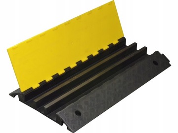 ЗАЩИТНЫЙ РАЗВЕТ КАБЕЛЯ РЕЗИНОВЫЙ ПОРОГ ПЛАТФОРМА ПОКРЫТИЕ КАБЕЛЯ 3 КАНАЛА ДО 10 ТОНН