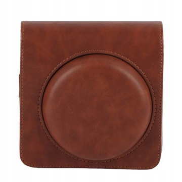 Чехол из искусственной кожи для FujiFilm Instax SQ6, коричневый