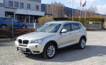 BMW X3 F25 SUV 2.0 20d 184KM 2011 BMW X3 2.0d 184KM xDrive 4x4 Automat Niski przebieg Zero korozji Stan BDB, zdjęcie 2