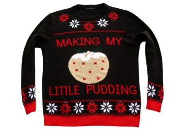 BOOHOO_____ ŚWIĄTECZNY SWETER 36-38