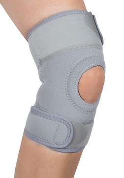 AKTYWNA ORTEZA KOLANA STABILIZATOR OPASKA RZEPKI
