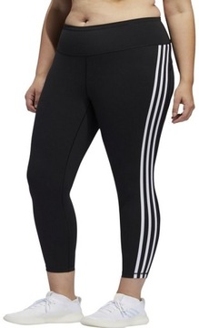 ADIDAS leginsy PLUS SIZE Duże 7/8 leggins -56- 3XL