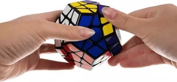 KOSTKA MEGAMINX TRUDNA ZABAWKA + PODSTAWKA