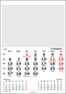 настольный фотокалендарь БЕЛЫЙ 13х20 - Ваши фотографии