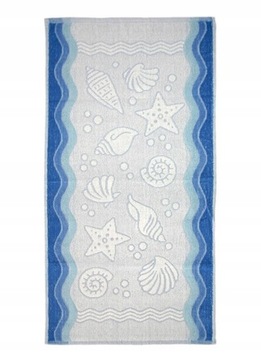 Ręcznik 70x140 Greno Flora Niebieski
