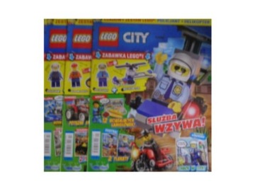 Lego City nr 1-3 z 2021 roku