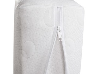 Gruby pokrowiec na materac 90x200 Na wymiar Zamek