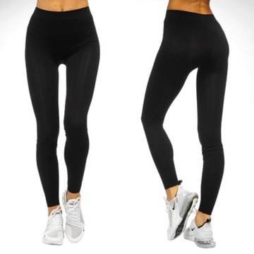 КОЛГОТКИ ЖЕНСКИЕ БЕСШОВНЫЕ УТЕПЛЕННЫЕ, ЧЕРНЫЕ, 3XL/4XL