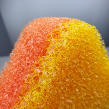 АНТИЦЕЛЛЮЛИТНАЯ ГУБКА ДЛЯ ВАННЫ, МАССАЖНАЯ, ПИЛИНГ, МЫТЬЕ ТЕЛА, 2-СЛОЙНАЯ, БОЛЬШАЯ