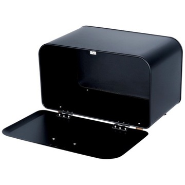 ХЛЕБ Контейнер для хлеба, булочек, металл, черный, кухня ВЫХОД