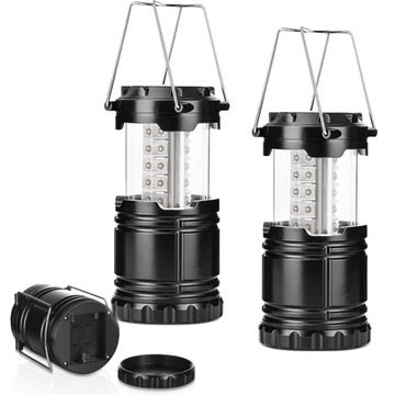 LAMPA KEMPINGOWA TELESKOPOWY TURYSTYCZNA 30LED2SZT