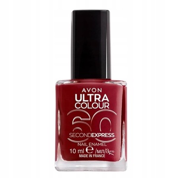 Lakier do Paznokci DASHING RED Szybkoschnący AVON 60 Second Czerwony 10215