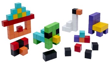 Магнитная конструкция блокирует 3D кубики красочные магниты 96