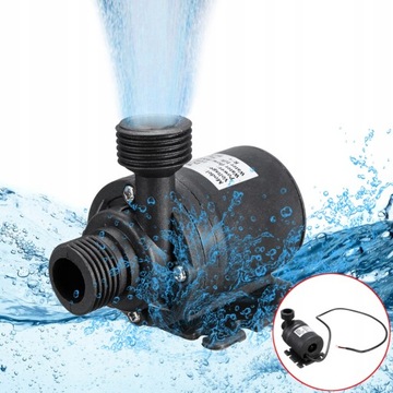 DC 12V Bezszczotkowa zatapialna pompa 800L/H 5M