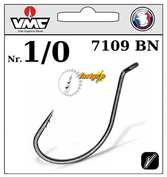 10 x HACZYK SANDACZ VMC 7109BN Nr.1/0 FASTGRIP