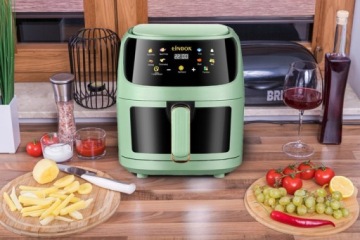 ФРИТЮРНИЦА АЭРОФРИТЮРНИЦА 5502 1400 Вт 5 л ЗЕЛЕНАЯ