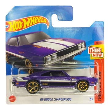 HW HOT WHEELS '69 DODGE CHARGER 500 THEN AND NOW 2023
