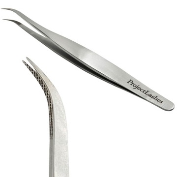 Pęseta do przedłużania rzęs ProjectLashes PRO-1 precyzyjna