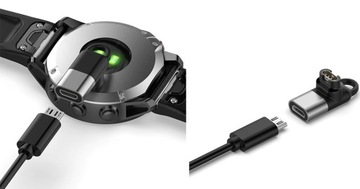 АДАПТЕР УГЛОВОЙ КАБЕЛЬНЫЙ АДАПТЕР ДЛЯ ЧАСОВ GARMIN MICRO USB FENIX