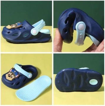 ЛАСТЫ ДЕТСКИЕ ТАПОЧКИ ОБУВЬ САНДАЛИИ PAW PATROL CHASE 26-27