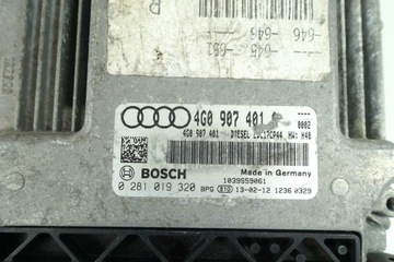 JEDNOTKA AUDI A6 C7 3.0 TDI 4G0907401Q 0281019320