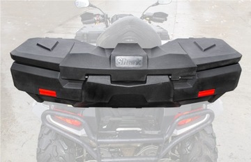 BOX SHARK BOX REAR 112L XXL + УНИВЕРСАЛЬНЫЙ ЗАМОК QUAD ATV
