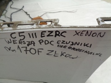 C5 X7 FACELIFT NÁRAZNÍK PŘEDNÍ KPL OSTŘIKOVAČ