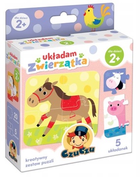 МОЙ ПЕРВЫЙ ПАЗЛ, ЖИВОТНЫЕ CZU CZU 2+