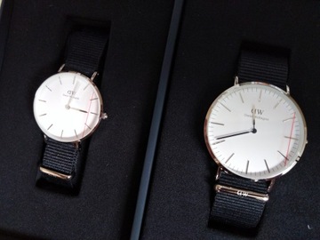 ZESTAW ZEGARKÓW DANIEL WELLINGTON DLA PAR DW00500900