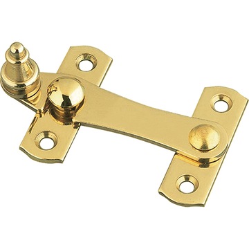 Zamknięcie okiennicy Blokada okna MOSIĄDZ ZŁOTY 75x46mm