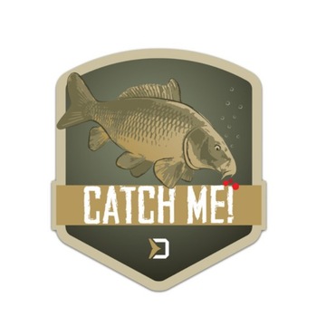 DELPHIN Naklejka wędkarska CatchMe Carp