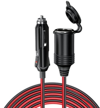 Удлинитель гнезда прикуривателя 300 см. Розетка STRONG 15A, 16AWG, медь