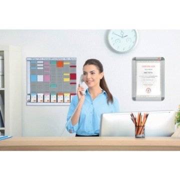 100 серебряных карточек планирования T-Card, размер 2